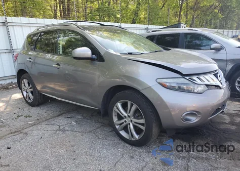 2009 Nissan Murano S z USA, uszkodzony, nr VIN JN8AZ18WX9W116801